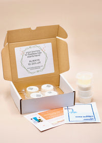 Hard Water sample haircare boxes are eco-friendly packages that contains four curated salon-quality products, each carefully chosen to combat the effects of mineral-rich water on different hair types.