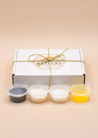 Hard Water sample haircare boxes are eco-friendly packages that contains four curated salon-quality products, each carefully chosen to combat the effects of mineral-rich water on different hair types.