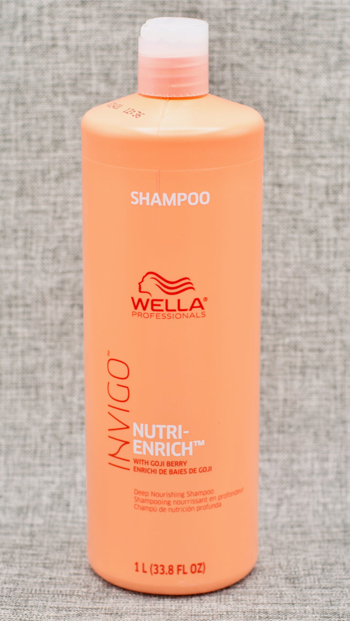 The Nutri-Enrich Deep Nourishing Shampoo nourishes dry or stressed hair, leaving it full of vitality. Formulated with Nutri-Enrich-Blend™, that contains goji berry, rich in vitamins, minerals and peptides.