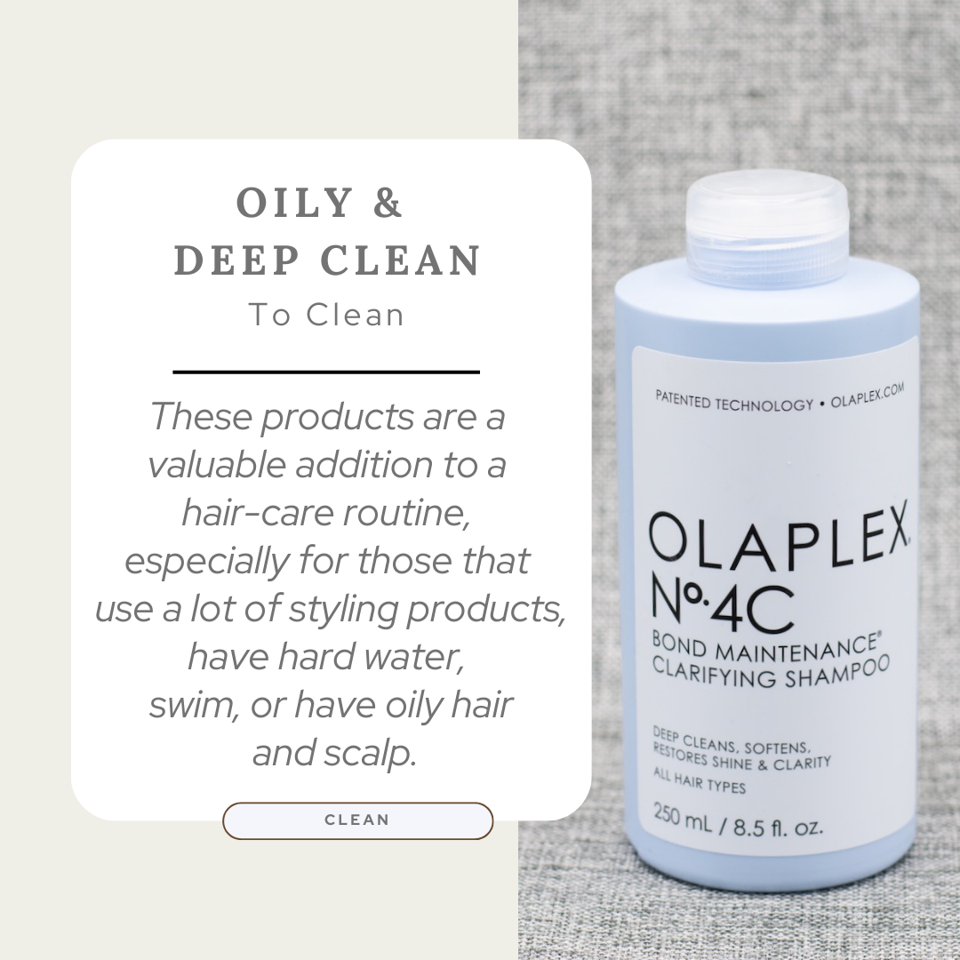 These products are a valuable addition to a hair-care routine, especially for those that use a lot of styling products, have hard water, swim, or have oily hair and scalp.
