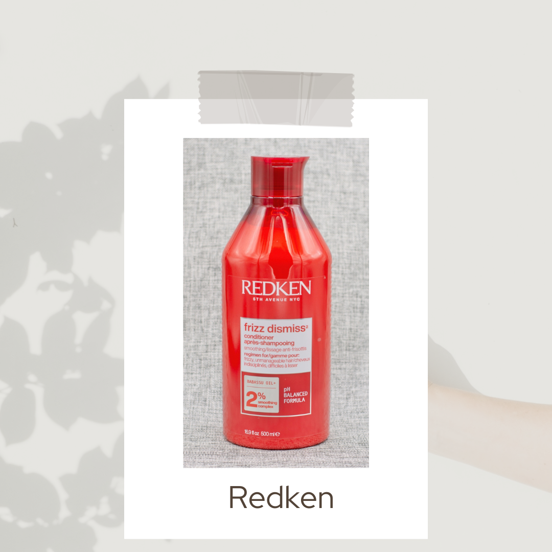 A collection of haircare products from Redken