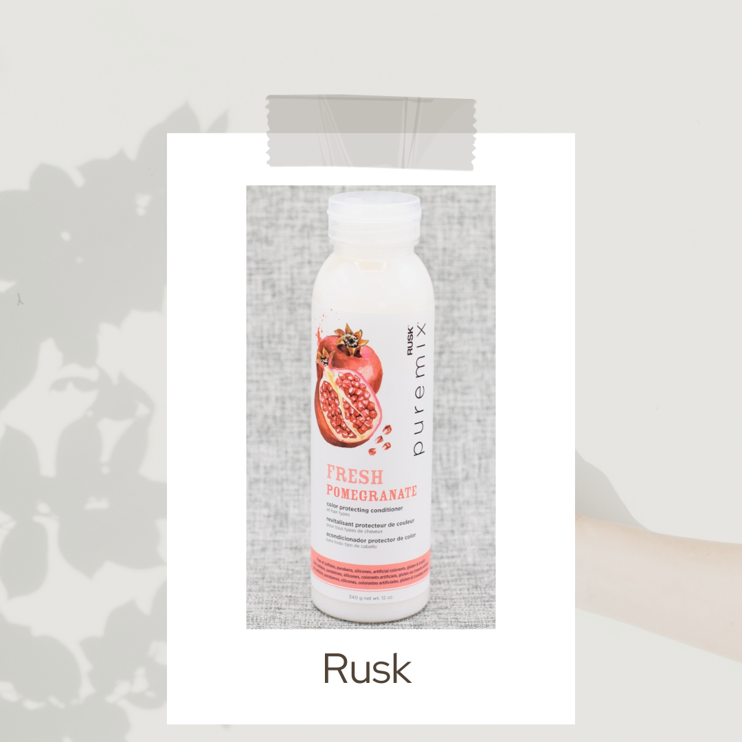 Rusk mousse hair spray shampoo conditioner