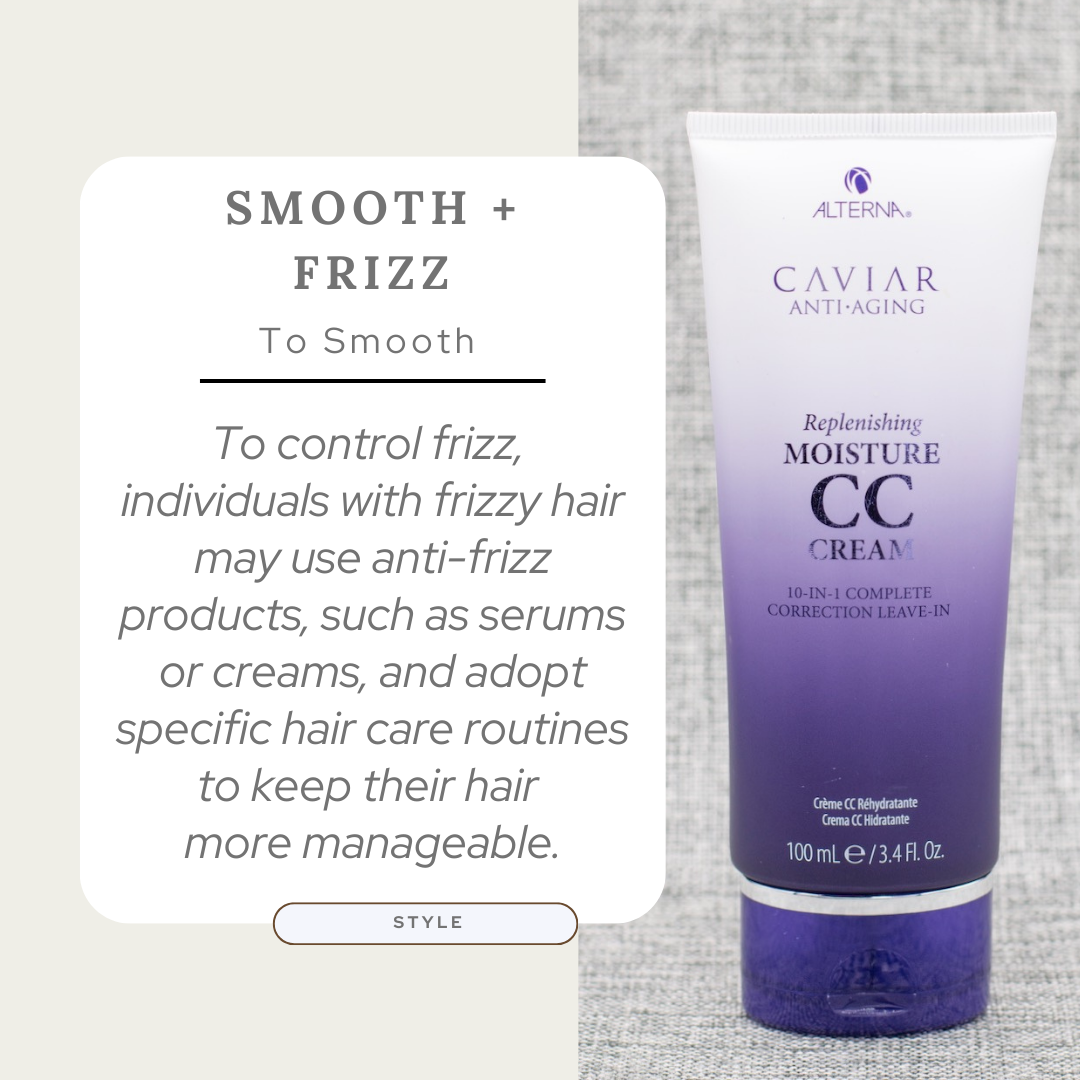 control frizz, frizzy hair may use anti-frizz professional haircare salon products, serums or creams. Smoothing products give shine to hair. cheaper salon haircare products