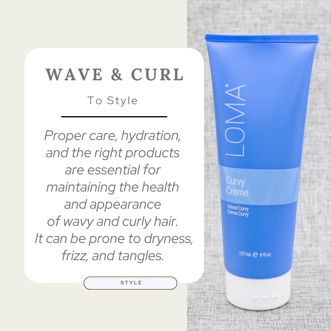 curly hair.  It can be prone to dryness, frizz, and tangles. Choose professional salon haircare products for curly, wavy, frizzy, puffy hair. Curly Cream, curly serum, curl spray, curl lotion. cheaper salon haircare products