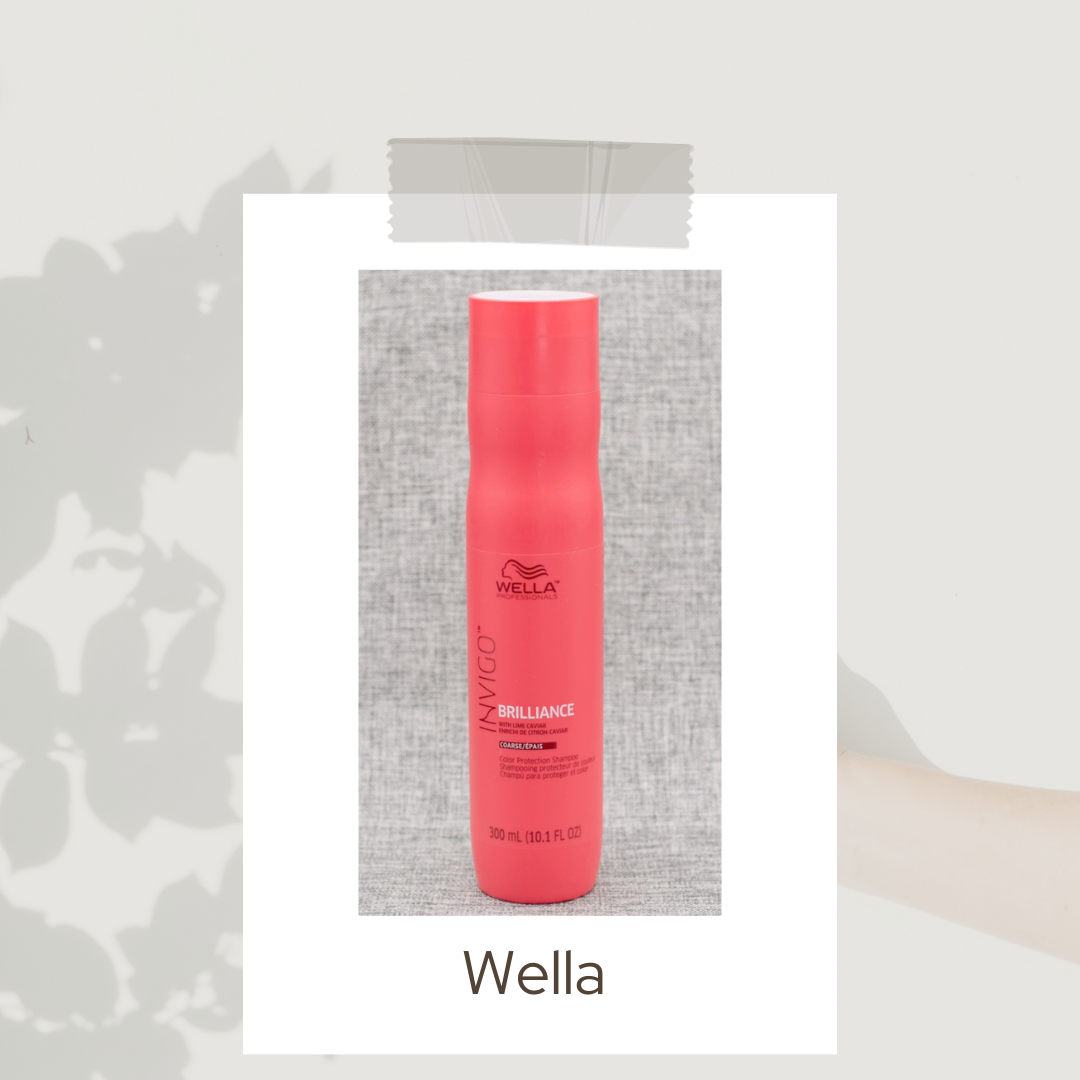 Wella shampoo conditioner color treated hair 