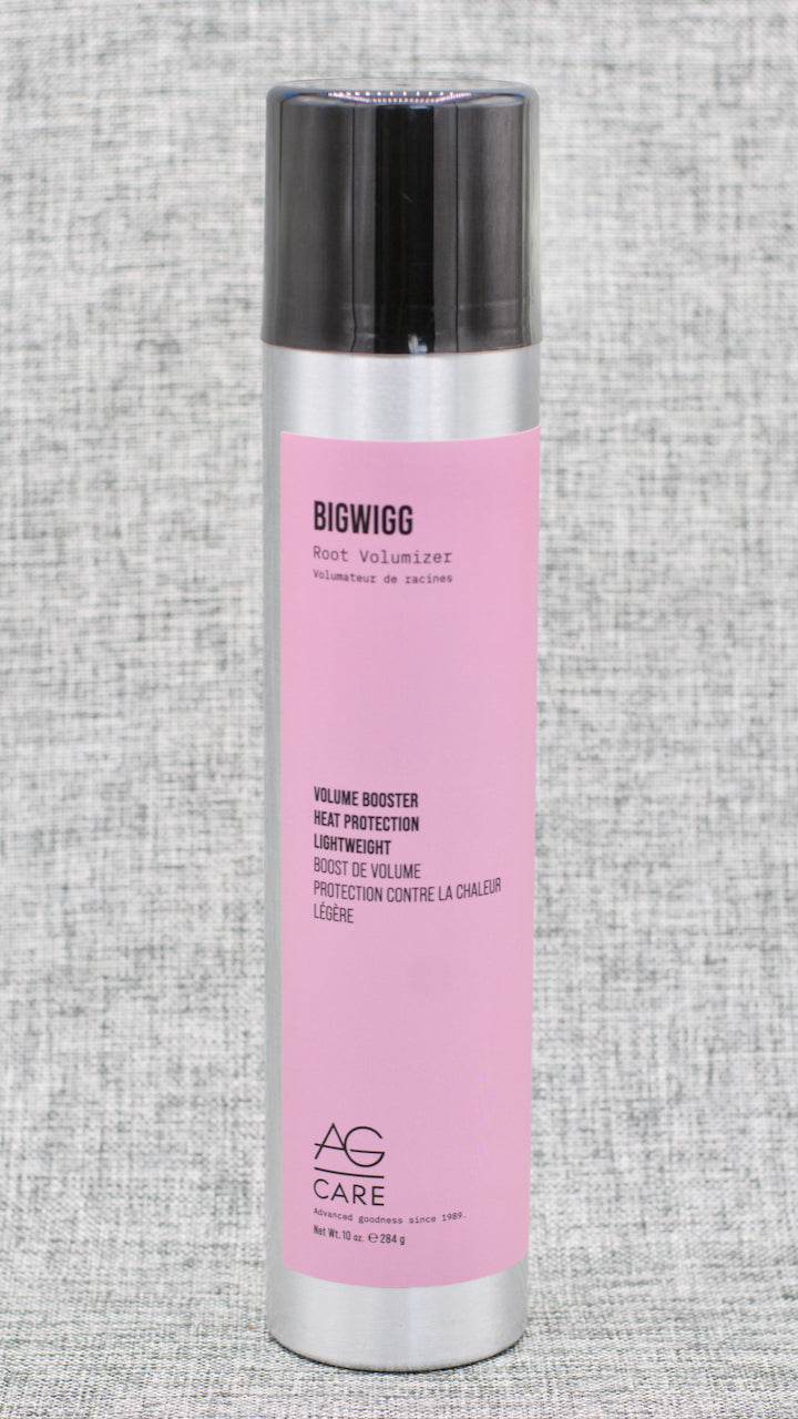 AG Bigwigg Root Volumizer get's to the root of flat, lifeless hair with this alcohol-free, lightweight volumizer. Lovely scent. Katsura professional salon haircare.