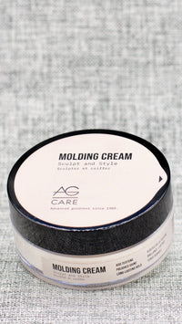 AG Molding Cream adds Texture, Polished Shine, Long-Lasting Hold. Mold, sculpt and set your style in any hair length, adding texture and a polished shine. Distributes easily through the hair and washes out effortlessly.