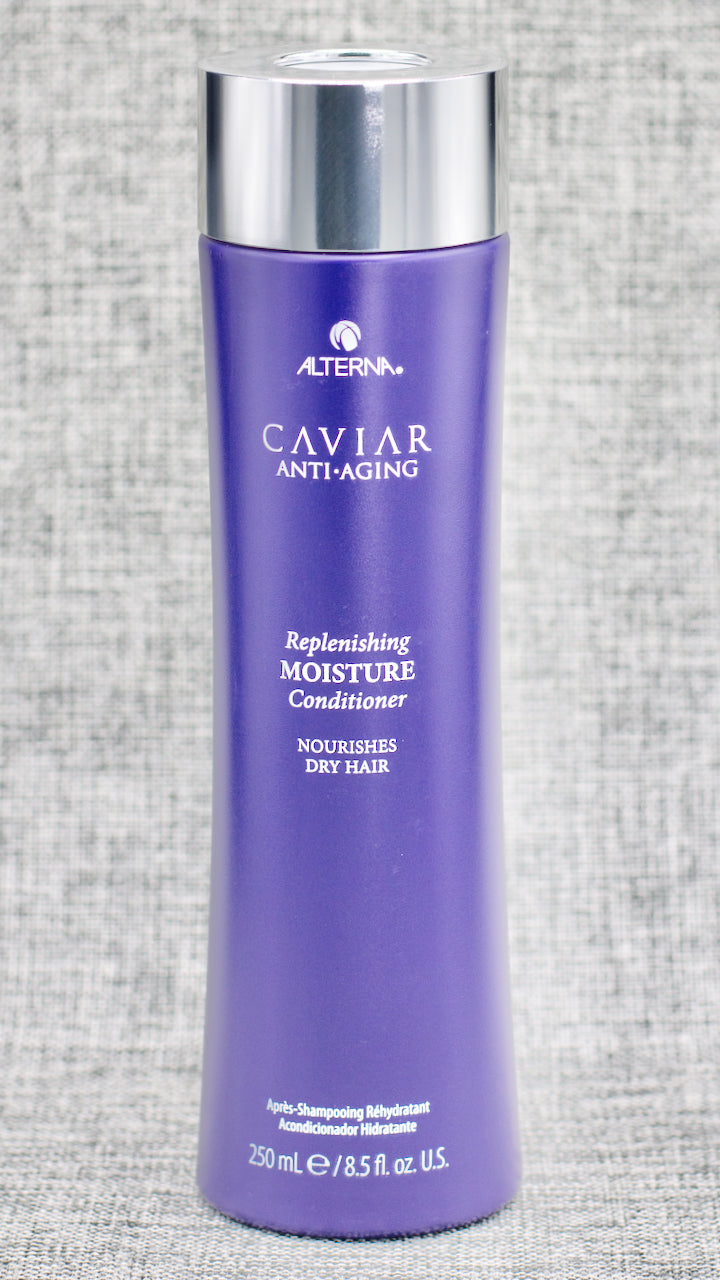 Caviar Anti-Aging Replenishing Moisture Conditioner helps to restore and rebalance moisture to hair for noticeably softer, smoother, shinier hair that feels transformed after one use. It helps to replenish and seal in moisture for hair that looks and feels healthier.