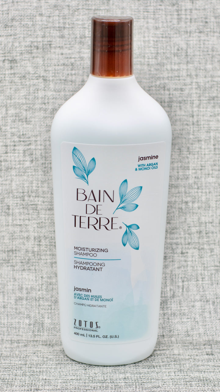 Bain de Terre Jasmine Moisturizing Shampoo is a luxurious, hydrating shampoo with Jasmine Extracts that restore moisture and shine to dry or damaged hair. Leaves hair soft, silky and healthy. Jasmine moisturizing shampoo is ideal for dry or damaged hair.