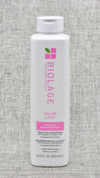 Biolage ColorLast Conditioner is a gentle conditioner that leaves hair soft and detangled with extra shine and depth of color. Color-treated hair often loses its color luster over time. Inspired by nature's fade-defying orchid, Biolage ColorLast Conditioner helps maintain the color depth, tone shine for vivid color-treated hair.