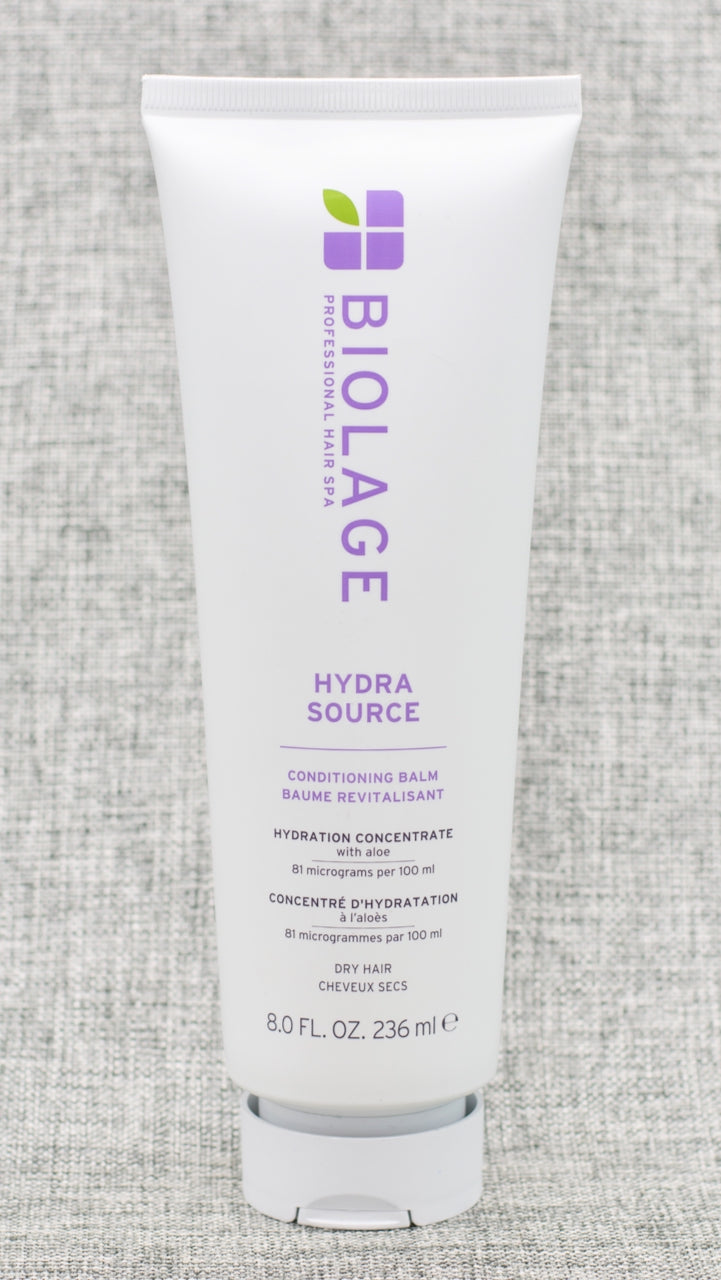 Biolage Ultra Hydra Source Conditioning Balm for very dry hair helps optimize moisture balance, intensely conditioning for healthy looking hair. Conditions to help envelop and smooth dry, thick coarse hair.