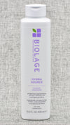 Biolage Hydra Source Moisturizing Shampoo for dry hair. Formulated with aloe to hydrate and add softness, Hydra Source Shampoo gently cleanses and balances moisture levels, leaving hair moisturized and healthy-looking.