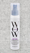 ColorWow Raise the Root Thicken and Lift Spray is an all-day root lift + volume, never sticky or stiff, heat protection. Delivers major root lift without feeling stiff or sticky. Contains proprietary elastomers that form a “spring” at the roots. Root lifter that can be used on wet or dry hair. Non-yellowing; Never sticky or stiff for bouncy, natural styles.