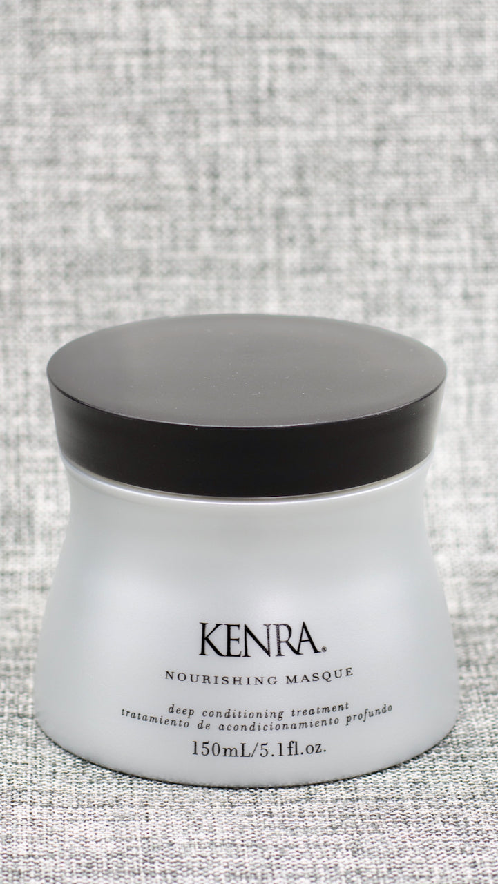 Kenra Nourishing Masque is a deep, intensive hair treatment that repairs and rejuvenates dry, damaged hair. It reconstructs and moisturizes, leaving hair silky, soft, smooth, and manageable with a highly polished, radiant shine.