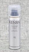 Kenra Volume Hairspray 25 is a SUPER HOLD FINISHING SPRAY. Wind resistant up to 25 MPH. High humidity resistance up to 24 hours. Super hold up to 120 hours. Flake-free &amp; fast-drying.