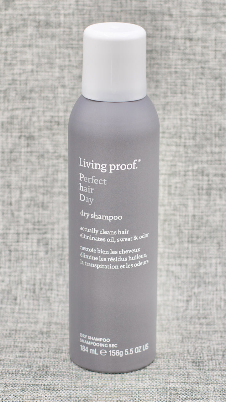 Living Proof Perfect hair Day™ Dry Shampoo actually cleans hair by absorbing oil, sweat, and odor while also making hair smell clean with a crisp, time-released fragrance. Absorbs oil, sweat, and odor. Actually cleans hair
Delivers a fresh, time-release scent
Makes hair look, feel, and smell clean
Talc-free