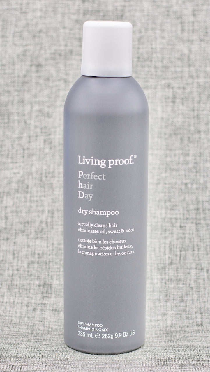 Living Proof Perfect hair Day™ Dry Shampoo actually cleans hair by absorbing oil, sweat, and odor while also making hair smell clean with a crisp, time-released fragrance. Absorbs oil, sweat, and odor. Actually cleans hair
Delivers a fresh, time-release scent
Makes hair look, feel, and smell clean
Talc-free