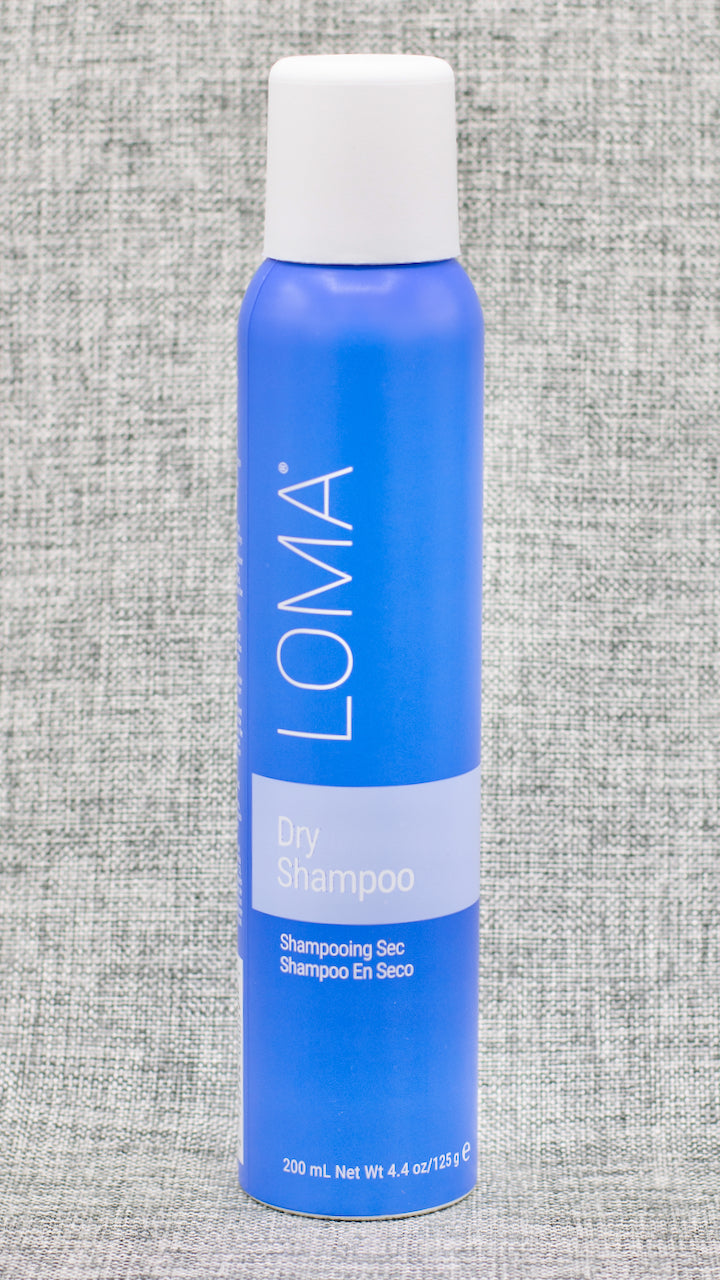 Loma Dry Shampoo: QUICKLY REMOVES DIRT AND IMPURITIES. LOMA Dry Shampoo is rich with rice and tapioca starch for better absorption of oils and other impurities. Quickly remove dirt and impurities from the hair, while enjoying aromatherapy of fresh pear.