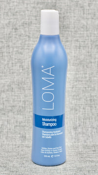 LOMA Moisturizing Shampoo contains certified organic ingredients specifically selected to enhance, protect, restore and repair the hair's natural moisture balance while providing vibrant shine. Replenish and restore moisture for silky, shiny hair. For all hair types especially normal to dry, color treated hair.