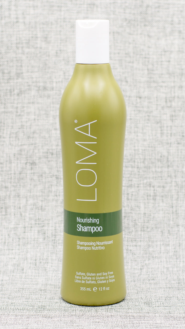 LOMA Nourishing Shampoo contains certified organic ingredients specifically selected to enhance, protect, restore and repair the hair's natural moisture balance while providing vibrant shine. Simply the most luxurious shampoo available. For dry, thirsty and chemically treated hair.