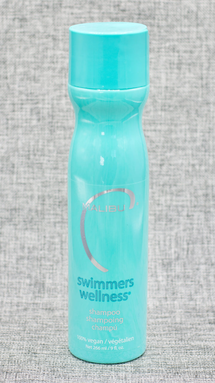 Malibu C Swimmers Wellness Shampoo, The pool is great for your body, but terrible for your hair! This is the ultimate swimmers' shampoo to tackle everything the pool throws your way. Experience healthier hair with more shine, swing, and body, without the harsh ingredients found in others!