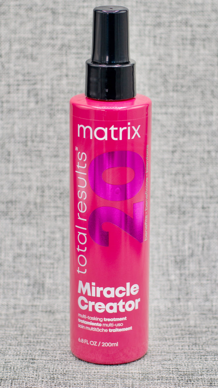 Multi-tasking treatment offers 20 hair beautifying benefits. An essential hair must-have! Miracle Creator Multi-Tasking Treatment is an incredibly versatile leave-in treatment suitable for all hair types, textures.