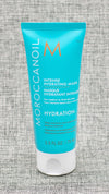 A deep conditioning mask to help restore moisture, elasticity, and shine to dry hair. Formulated with argan oil and other nourishing ingredients. Treat yourself to a quick, reviving five-minute hair mask. Moroccanoil® Intense Hydrating Mask is a high-performance, rich and creamy deep conditioner formulated for medium to thick, dry hair.