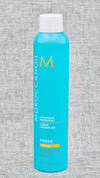 Moroccan Oil Luminous Hairspray Strong Hold is A strong hold, flexible hairspray that boosts shine and fights frizz without leaving a flaky residue. Ideal for securing updos. Moroccanoil® Luminous Hairspray Strong is a flexible hairspray for building long-lasting styles with movable yet strong hold.