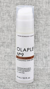 Olaplex Nº.9 Bond Protector Nourishing Hair Serum. Anti-damage hair shield. Seeing dull hair, tangles, or poor style retention? These could be signs of pollution or heat damage. Protect your hair from daily damage with this weightless, leave-in, silicone-free hair serum 