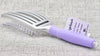 Olivia Garden Fingerbrush is a curved & Vented Paddle Brush. Great for detangling, styling, daily brushing scalp massage. Beautiful, natural styling results.