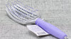 Olivia Garden Fingerbrush is a curved & Vented Paddle Brush. Great for detangling, styling, daily brushing scalp massage. Beautiful, natural styling results.