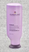 Pureology Hydrate Conditioner. Creamy, luxurious conditioner that deeply softens and nourishes normal to thick dry, color-treated hair. Adds shine and softness. Nourishes dry hair. UV filter blocks 100% of the sun's rays.