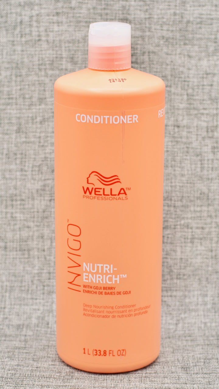 The Nutri-Enrich Deep Nourishing Conditioner instantly Moisturizes dry or stressed hair, leaving it full of vitality. Formulated with Nutri-Enrich-Blend™, that contains goji berry, rich in vitamins, minerals and peptides.