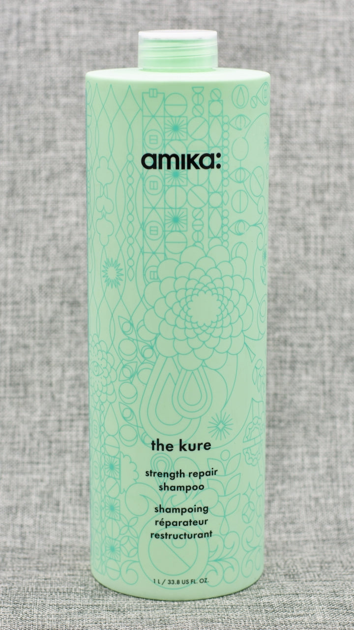 Amika Hair Care 33.8 oz Amika The Kure Bond Repair Shampoo For Damaged Hair