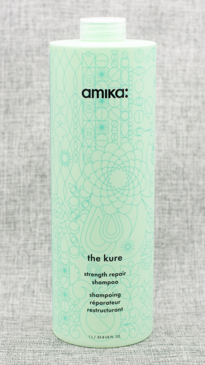 Amika Hair Care 33.8 oz Amika The Kure Bond Repair Shampoo For Damaged Hair