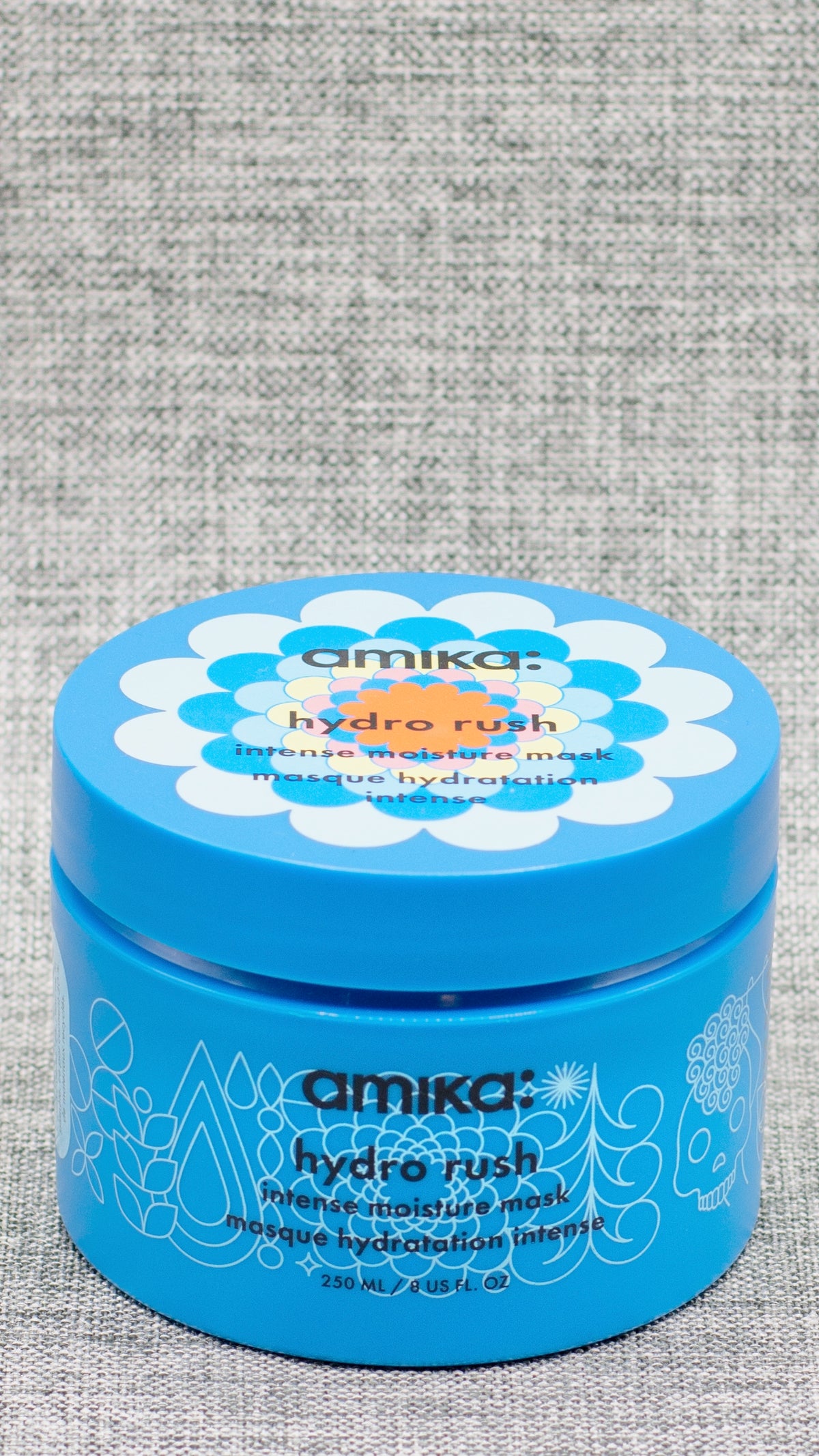 Amika Hair Care 8 oz Amika Hydro Rush Intense Moisture Hair Mask with Hyaluronic Acid