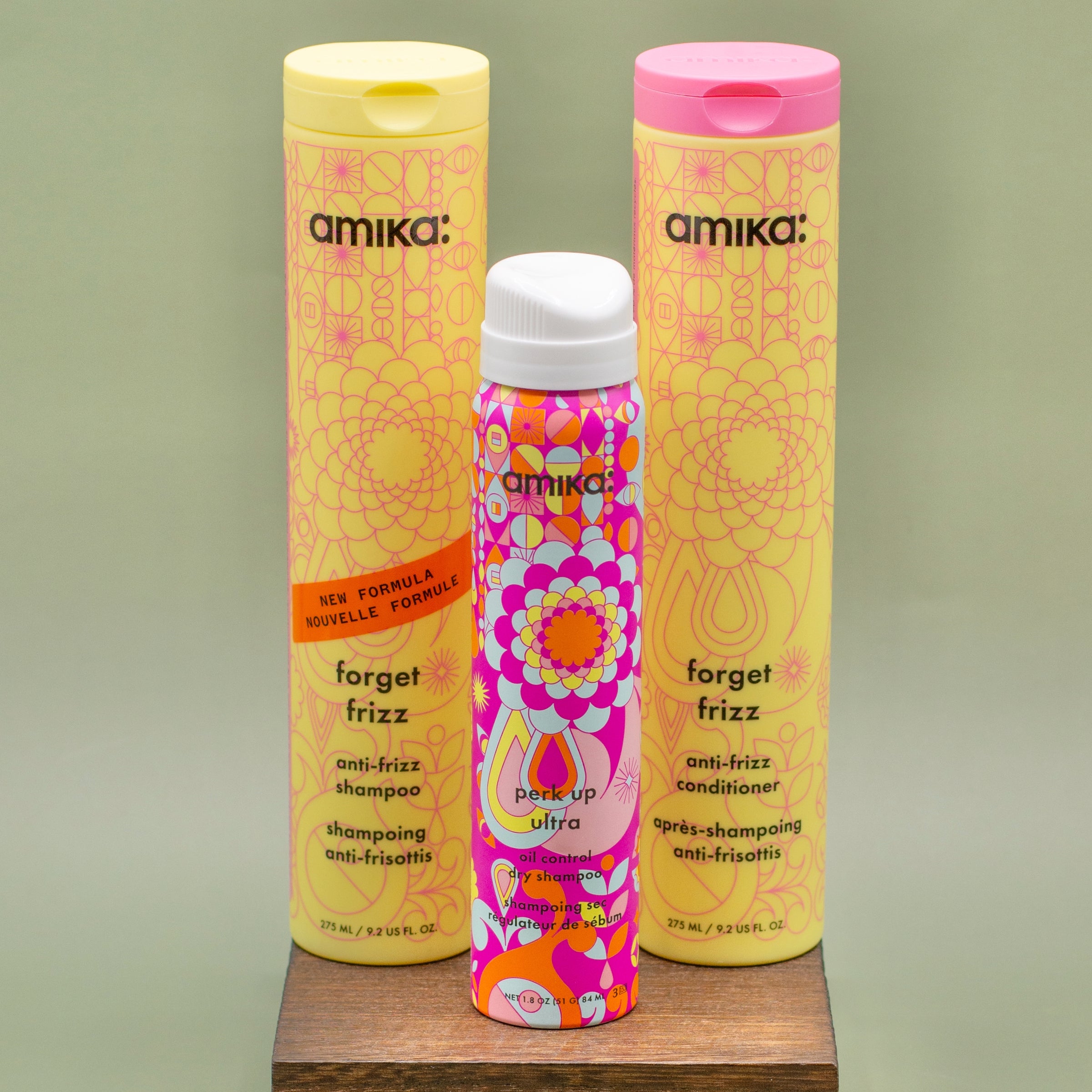 Amika Hair Care Amika Forget Frizz Anti-Frizz Shampoo