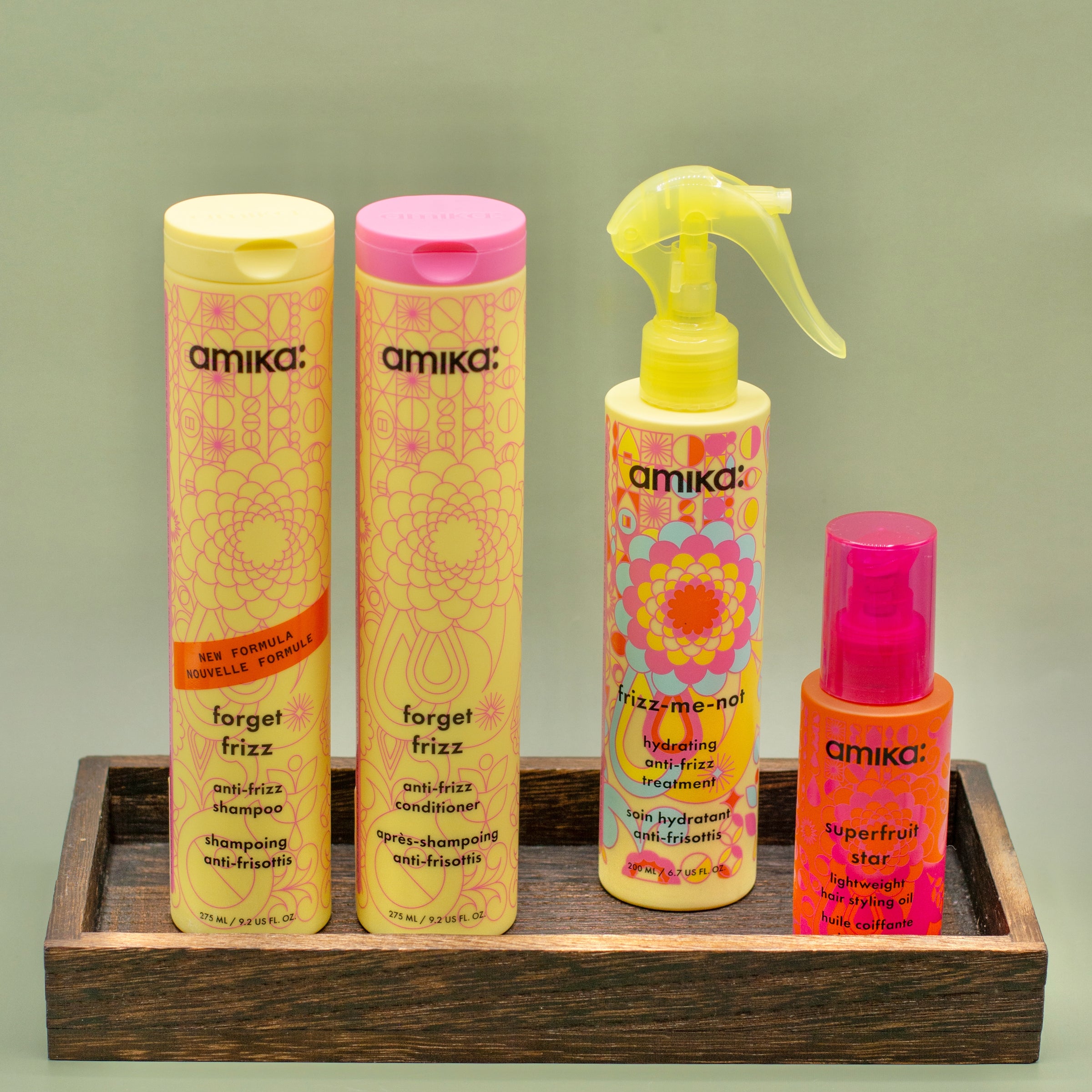 Amika Hair Care Amika Forget Frizz Anti-Frizz Shampoo