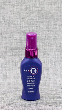 It's a 10 Hair Care 2 oz. It's a 10 Miracle Leave-In Spray