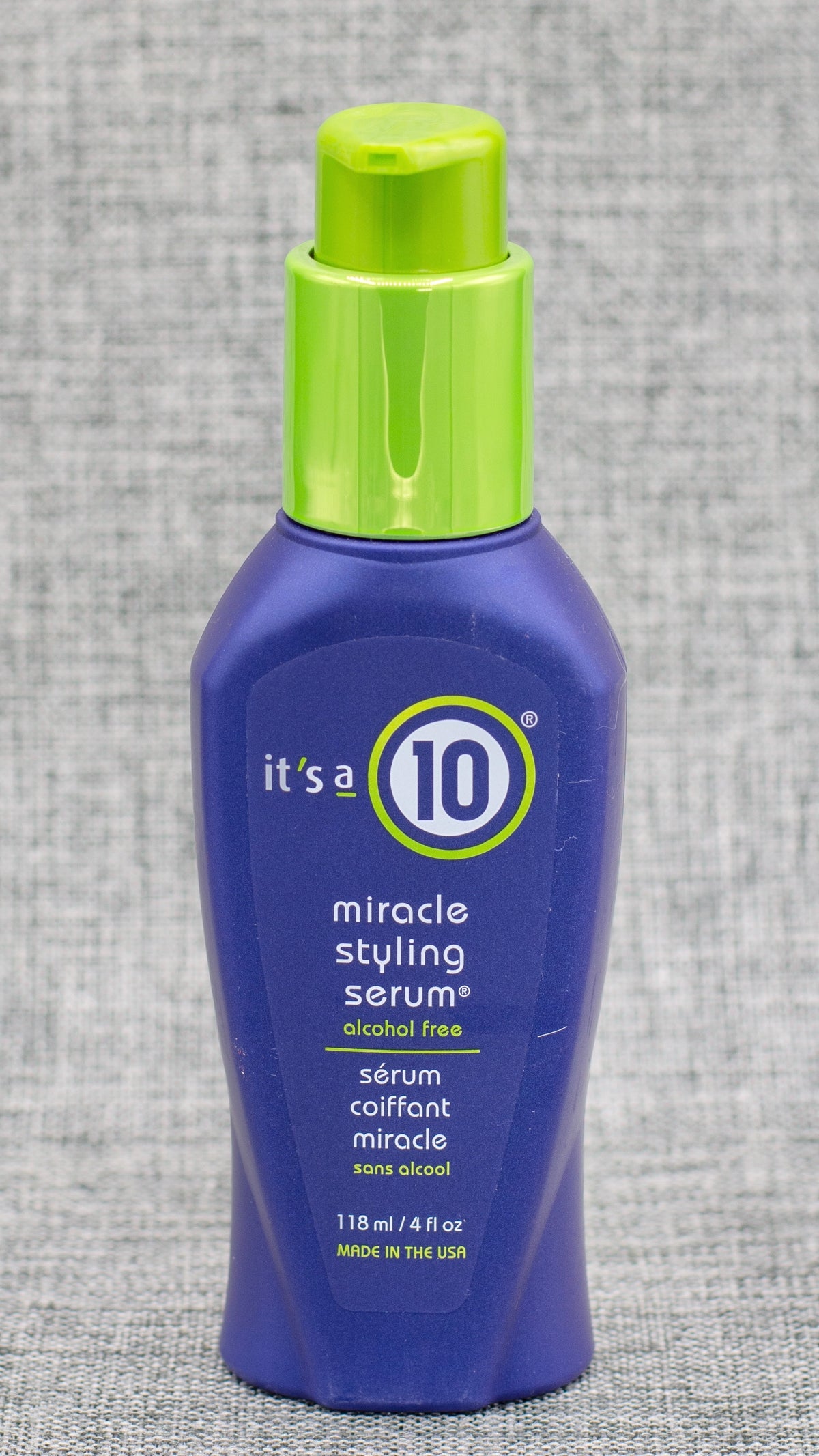 It's a 10 Styling 4 oz. It's a 10 Miracle Styling Serum
