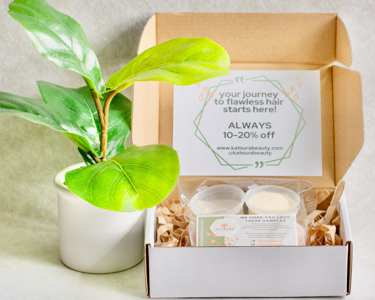 Katsura Hair + Beauty Products Sample Box Sample Box #1