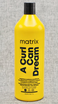 Matrix Hair Care 33.8 oz Matrix A Curl Can Dream Weightless Moisture Conditioner