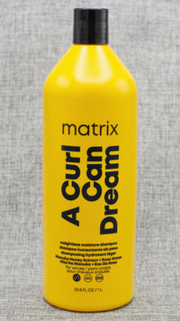Matrix Hair Care 33.8 oz Matrix A Curl Can Dream Weightless Moisture Shampoo