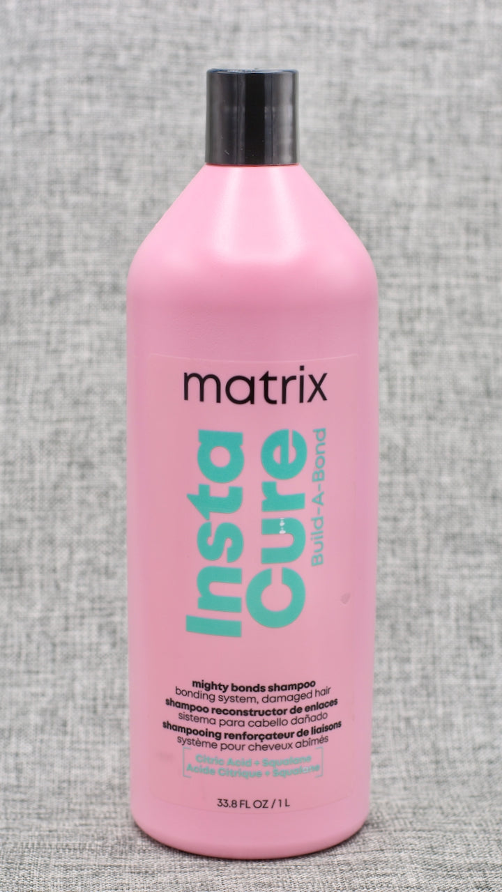 Matrix Hair Care 33.8 oz Matrix Instacure Build-A-Bond Mighty Bonds Shampoo