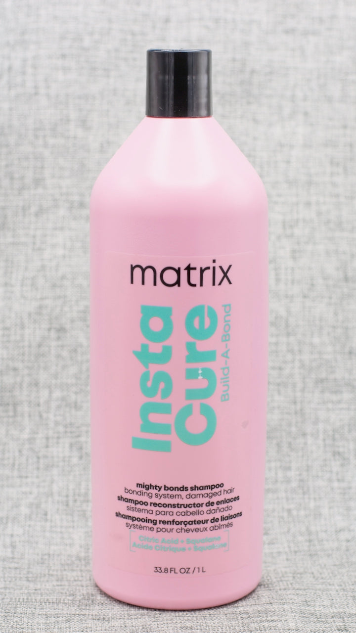 Matrix Hair Care 33.8 oz Matrix Instacure Build-A-Bond Mighty Bonds Shampoo