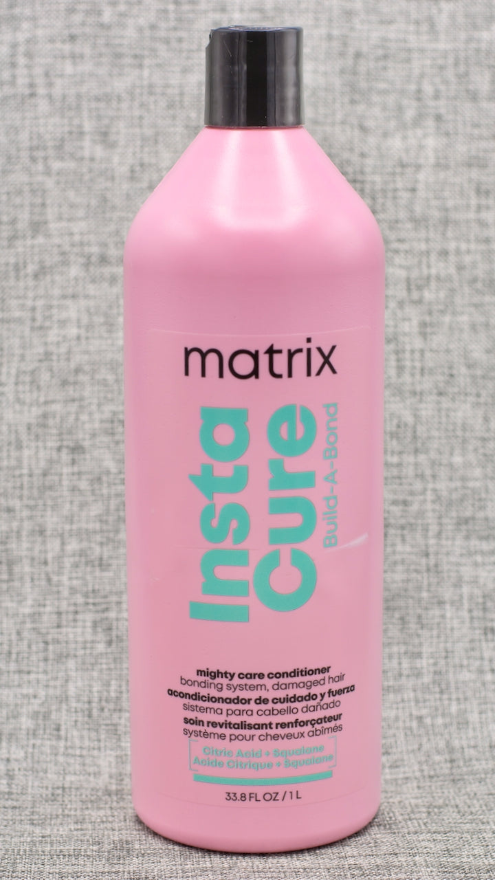 Matrix Hair Care 33.8 oz Matrix Instacure Build-A-Bond Mighty Care Conditioner