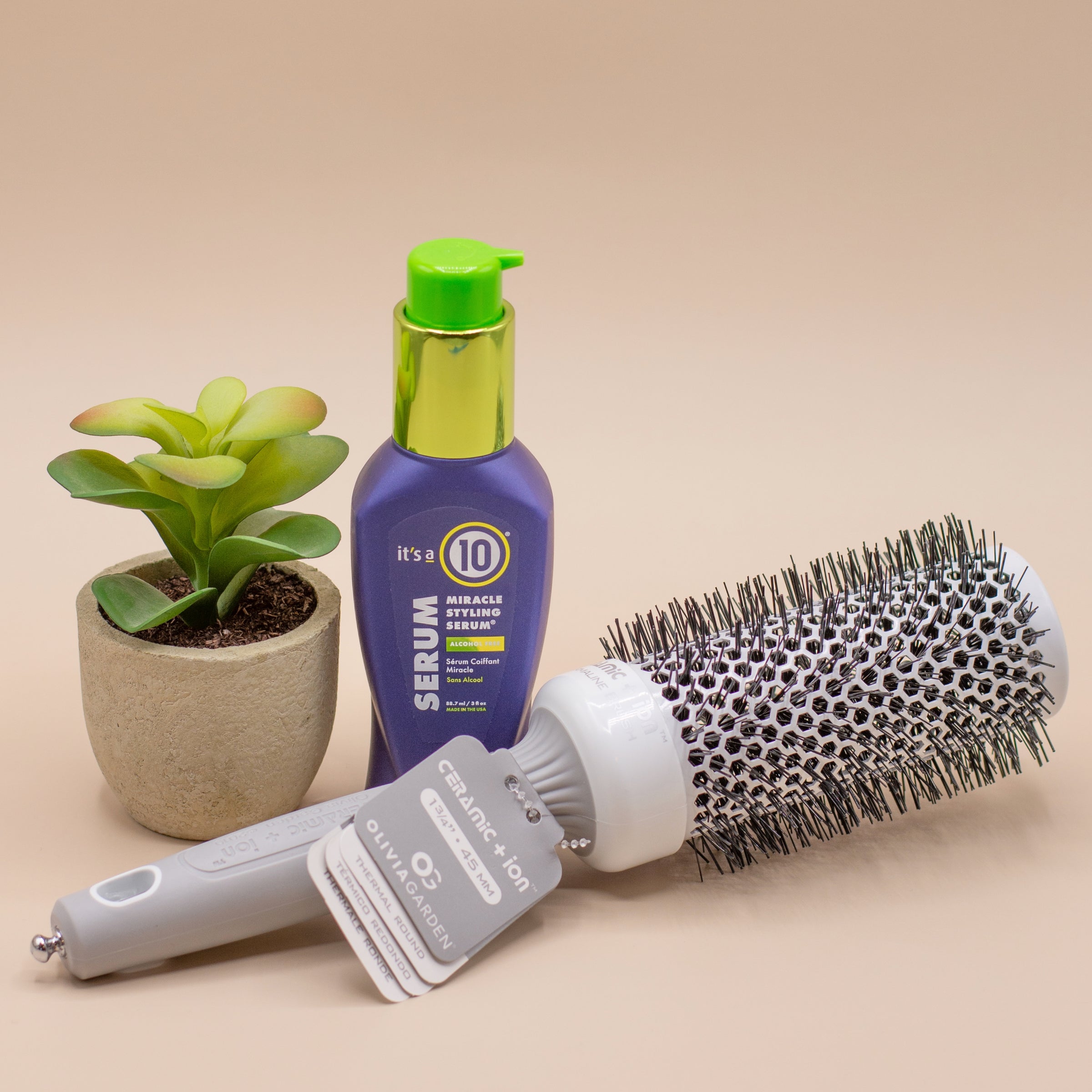 Olivia Garden Tools Olivia Garden Ceramic+Ion Medium 1 3/4" Thermal Round Brush