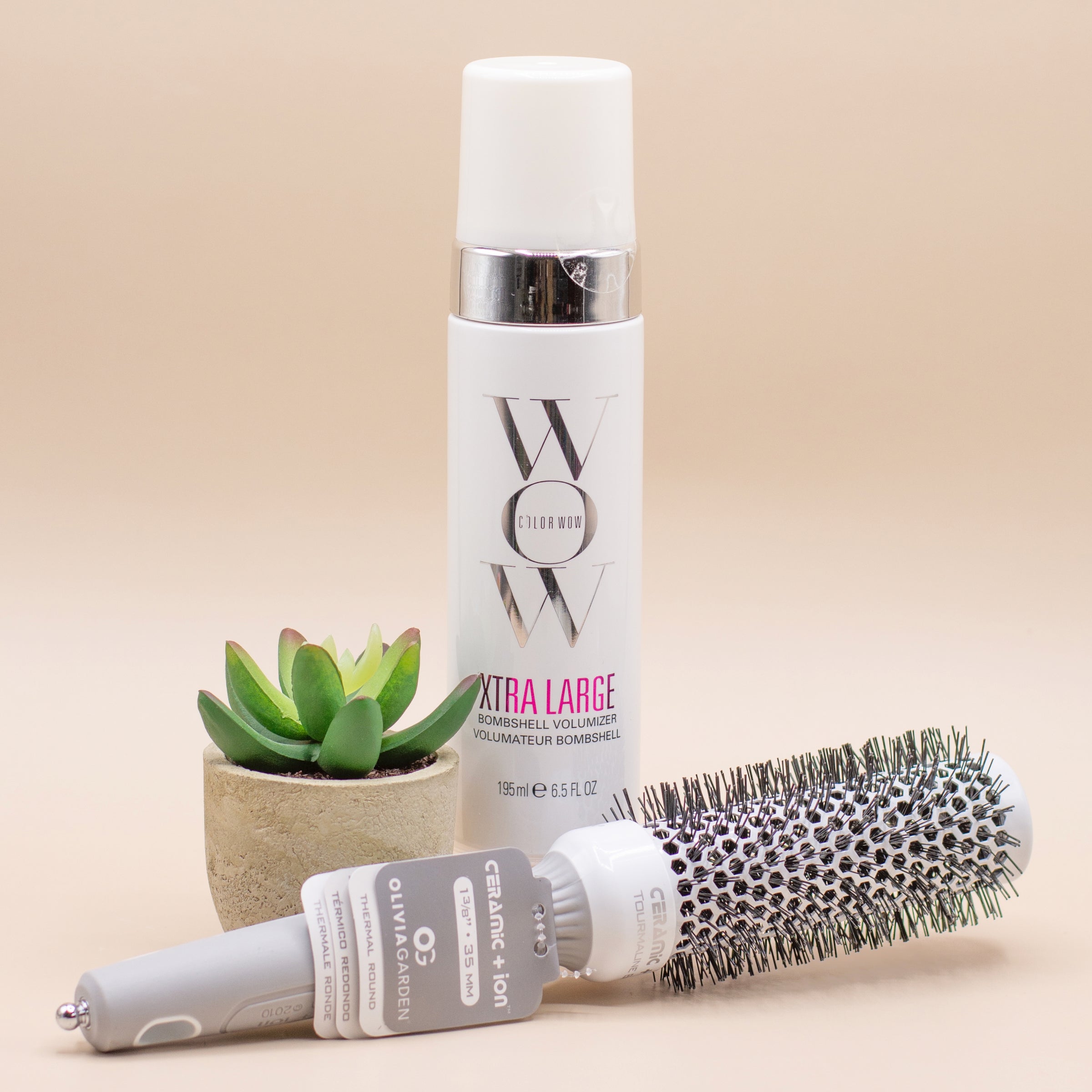 Olivia Garden Tools Olivia Garden Ceramic+Ion  Small 1 3/8" Thermal Round Brush