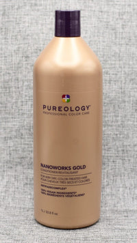 Pureology Hair Care 33.8 oz Pureology Nano Works Gold Conditioner