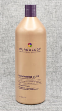 Pureology Hair Care 33.8 oz Pureology Nano Works Gold Conditioner